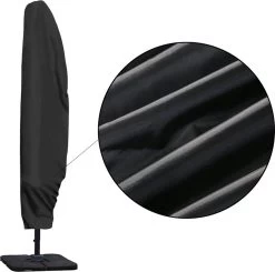 Parasolhoes Voor Zweefparasol - 265 Cm - Zwart - Waterbestendige Hoes Voor Parasol - Parasolhoes Staande Parasol Met Rits -Tuinmeubel Verkoop 1200x1189 6