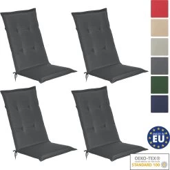 Beautissu Loft HL – Set Van 4 Tuinkussens Hoge Rug 120x50x6 Cm Kussen Grafiet Grijs Tuinstoelkussens Zitkussen Tuinstoel 21 Beautissu Loft HL – Set Van 4 Tuinkussens Hoge Rug 120x50x6 Cm Kussen Grafiet Grijs Tuinstoelkussens Zitkussen Tuinstoel -Tuinmeubel Verkoop 1200x1194 5