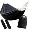 Dubbele Hangmat Zwart Met Spreidstok - 1 Of 2 Persoons - Lig Oppervlak 190x150cm - Lengte 260cm -Tuinmeubel Verkoop 1200x1194 8