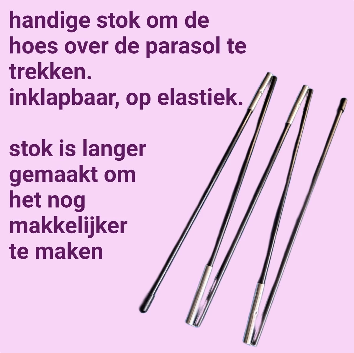 Parasolhoes Voor Zweefparasol–Waterdicht-met Rits En Stok-Superieure Kwaliteit-280cm X 81cm 9 Parasolhoes Voor Zweefparasol–Waterdicht-met Rits En Stok-Superieure Kwaliteit-280cm X 81cm - Afbeelding 7