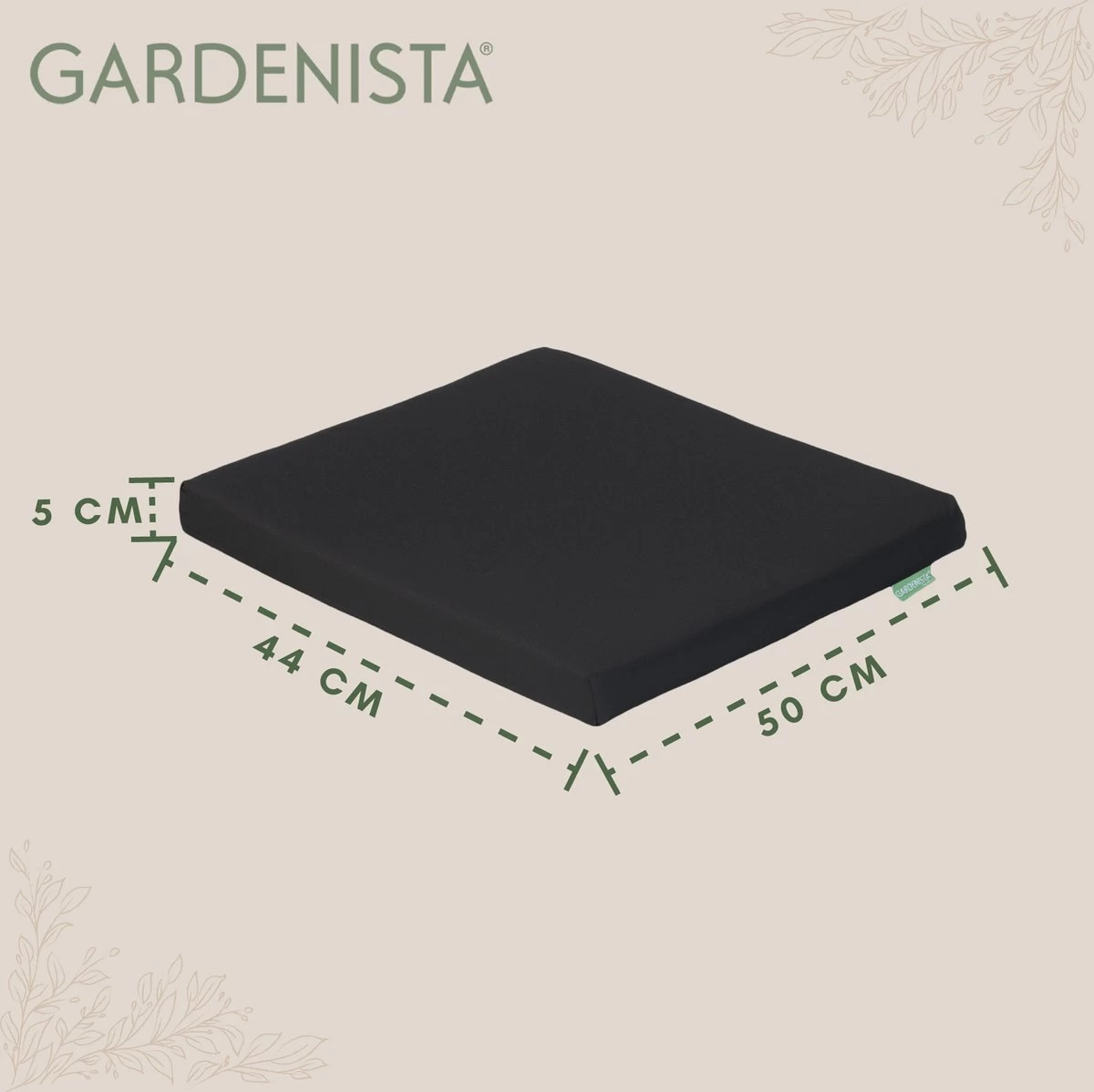 Gardenista Stoelkussen - Waterbestendige Tuinkussens Voor Binnen En Buiten - Zitkussen Met Lint - Kussens Voor Tuinstoel 8 Gardenista Stoelkussen - Waterbestendige Tuinkussens Voor Binnen En Buiten - Zitkussen Met Lint - Kussens Voor Tuinstoel - Afbeelding 6