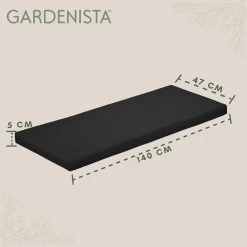 Gardenista Tuinbankkussen - Patio Meubilair Buiten 3-zitter BankKussen Voor Tuin -tuinkussen Voor Tuin Bank - Zachte En Lichtgewicht Waterbestendig Materiaal - 140cm X 47cm 11 Gardenista Tuinbankkussen - Patio Meubilair Buiten 3-zitter BankKussen Voor Tuin -tuinkussen Voor Tuin Bank - Zachte En Lichtgewicht Waterbestendig Materiaal - 140cm X 47cm -Tuinmeubel Verkoop 1200x1198 25