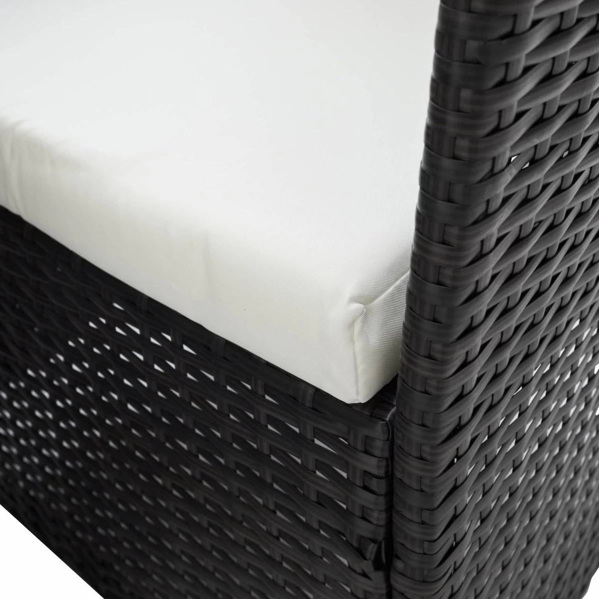 Alice's Garden Tuinset Tavola 6 - 150x90x74 - 6 Plaatsen - Wicker - Bruin/Ecru 5 Alice's Garden Tuinset Tavola 6 - 150x90x74 - 6 Plaatsen - Wicker - Bruin/Ecru - Afbeelding 3