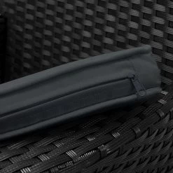 Polyrotan Balkonset - Bayamo - 3-delig - Zwart -Tuinmeubel Verkoop 1200x1200 1038