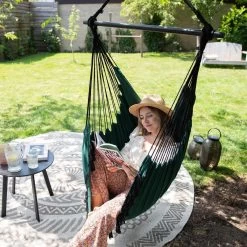 Vita5 XXL Hangstoel | Binnen&Buiten Hangnest | Incl. 2 Kussens En Boekenvak | Volwassenen&Kinderen | Hangmatstoel Tot 225kg | Donkergroen 25 Vita5 XXL Hangstoel | Binnen&Buiten Hangnest | Incl. 2 Kussens En Boekenvak | Volwassenen&Kinderen | Hangmatstoel Tot 225kg | Donkergroen -Tuinmeubel Verkoop 1200x1200 106