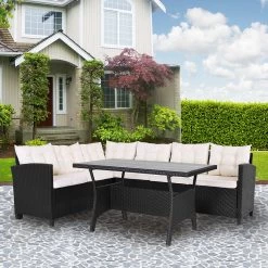 Casaria Polyrattan Tuinset - 15 Delig Voor 6 Personen – Crème Zwart 16 Casaria Polyrattan Tuinset - 15 Delig Voor 6 Personen – Crème Zwart -Tuinmeubel Verkoop 1200x1200 1147