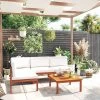 Decoways - 5-delige Loungeset Met Kussens Massief Acaciahout Crèmekleurig -Tuinmeubel Verkoop 1200x1200 1171