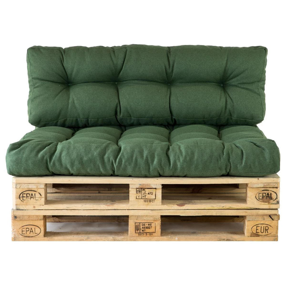 2L Home & Garden Palletkussen Metro Olijf - 120 X 80cm 6 2L Home & Garden Palletkussen Metro Olijf - 120 X 80cm - Afbeelding 4