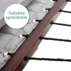 Vita5 Hangmat Met Standaard En Spreidstok – 2 Persoons – Incl. Bekerhouder - Afneembaar Kussen – Uv-bestendig – Lichtgrijs -Tuinmeubel Verkoop 1200x1200 1277