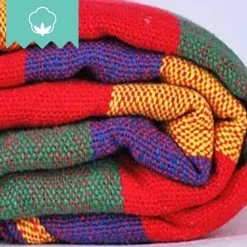 Dubbele Hangmat Rood - 1 Of 2 Persoons - Lig Oppervlak 190x150cm - Lengte 260cm -Tuinmeubel Verkoop 1200x1200 1312