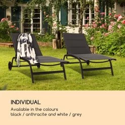 Blumfeldt Limala Tuinstoel - Ligstoel - Relaxstoel - Rugleuning In 6 Standen Verstelbaar - 2 Vielen - Draagkracht: Max. 150 Kg -Tuinmeubel Verkoop 1200x1200 138