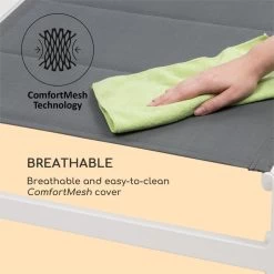 Blumfeldt Renazzo Lounge Ligstoel - Ligbed Voor De Tuin - Aluminium Tuinstoel - 6 Standen - Waterafstotend - Bekleding Van 70 % Pvc En 30 % Polyetheen - Grijs -Tuinmeubel Verkoop 1200x1200 164