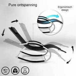 Sens Design Zonnebed - Ligbed - Weerbestendig - Zwart 11 Sens Design Zonnebed - Ligbed - Weerbestendig - Zwart -Tuinmeubel Verkoop 1200x1200 231