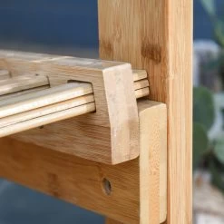 Outsunny Tuin Schommelstoel, Relaxstoel, Tuinstoel, Bamboe Multiplex Naturel 84A-171 -Tuinmeubel Verkoop 1200x1200 236