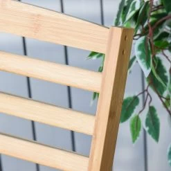 Outsunny Tuin Schommelstoel, Relaxstoel, Tuinstoel, Bamboe Multiplex Naturel 84A-171 -Tuinmeubel Verkoop 1200x1200 237