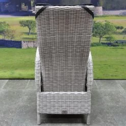 Menorca Dining Tuinstoel Verstelbaar Wit Grijs -Tuinmeubel Verkoop 1200x1200 273