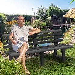 Casaria Tuinbank Orchidea – Kunststof/240kg Belastbaar – Antraciet 14 Casaria Tuinbank Orchidea – Kunststof/240kg Belastbaar – Antraciet -Tuinmeubel Verkoop 1200x1200 297