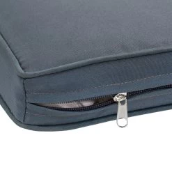 Relaxdays Tuinbank Met Kussen - 2 Zits Buitenbank Metaal - Balkonbank Kunststof - Voortuin -Tuinmeubel Verkoop 1200x1200 367