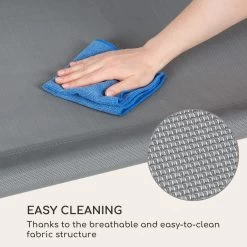 Blumfeldt Palermo Schommelbank - Hollywoodschommel 130 X 207 Cm - Ligbed Met Dak - Schommelstoel Voor 2 Personen - Tuinbank Inclusief Nekkussens - Stalen Frame En Polyester Dak - Grijs -Tuinmeubel Verkoop 1200x1200 377