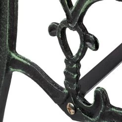 Relaxdays Tuinbank - Gietijzer - Parkbank - Tweezitter - Balkon & Terras - Houten Bank -Tuinmeubel Verkoop 1200x1200 411