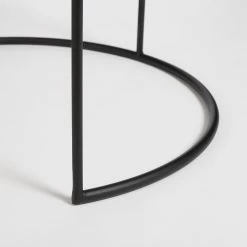 Mica Decorations Leandro Bijzettafel - Set Van 2 - H45 X Ø45 Cm - Zwart -Tuinmeubel Verkoop 1200x1200 453