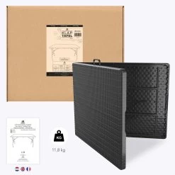 LifeGoods Klaptafel - Inklapbaar - 180 Cm - 6 Tot 8 Personen - Zwart -Tuinmeubel Verkoop 1200x1200 502