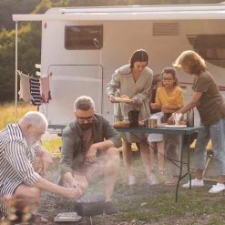 LifeGoods Klaptafel - Inklapbaar - 180 Cm - 6 Tot 8 Personen - Zwart -Tuinmeubel Verkoop 1200x1200 504