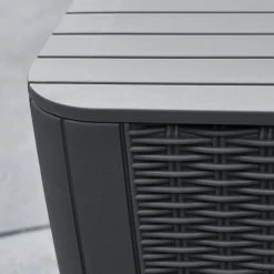 ALLIBERT Keter Luzon Opbergtafel - 39x39x43cm - Donkergrijs -Tuinmeubel Verkoop 1200x1200 511