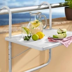Luxe Inklapbare Balkontafel – 52 X 40 X 56cm – Wit – Hangend – Balkonbar – Balkontafels – Balkontafeltje – Hangtafel Balkon – Balcony Table – Voor Aan Het Balkon – Ophangbaar – Opklapbaar – Tafel – Inklapbaar – Buiten – Tafeltje – Klaptafel 17 Luxe Inklapbare Balkontafel – 52 X 40 X 56cm – Wit – Hangend – Balkonbar – Balkontafels – Balkontafeltje – Hangtafel Balkon – Balcony Table – Voor Aan Het Balkon – Ophangbaar – Opklapbaar – Tafel – Inklapbaar – Buiten – Tafeltje – Klaptafel -Tuinmeubel Verkoop 1200x1200 540