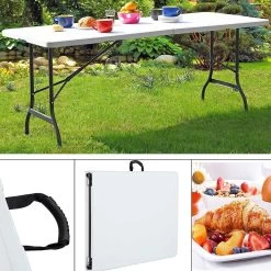 MaxxGarden Vouwtafel - Opvouwbare Kampeer Tafel - Tuin - Camping - Binnen - Weersbestendig - 180 X 74 X 74cm- Wit 19 MaxxGarden Vouwtafel - Opvouwbare Kampeer Tafel - Tuin - Camping - Binnen - Weersbestendig - 180 X 74 X 74cm- Wit -Tuinmeubel Verkoop 1200x1200 544