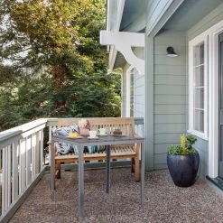 Relaxdays Tuintafel Vierkant - Grijze Buitentafel - Eettafel Tuin - Moderne Balkontafel -Tuinmeubel Verkoop 1200x1200 564