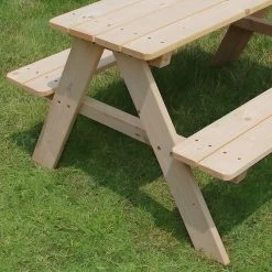 MaxxGarden Kinder Picknicktafel - 90x79x50cm - Hout -Tuinmeubel Verkoop 1200x1200 582