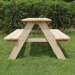 MaxxGarden Kinder Picknicktafel - 90x79x50cm - Hout -Tuinmeubel Verkoop 1200x1200 583