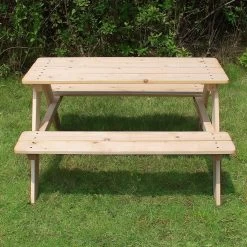 MaxxGarden Kinder Picknicktafel - 90x79x50cm - Hout -Tuinmeubel Verkoop 1200x1200 584