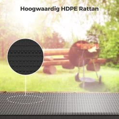 LifeGoods Klaptafel - Inklapbaar - 120 Cm - 4 Personen - Zwart -Tuinmeubel Verkoop 1200x1200 602