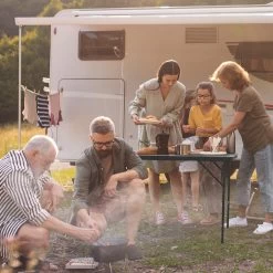 LifeGoods Klaptafel - Inklapbaar - 120 Cm - 4 Personen - Zwart -Tuinmeubel Verkoop 1200x1200 603