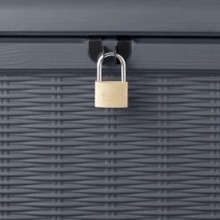 Keter - Borneo Opbergbox - 416 Liter - 129.5 X 62.5 X 70 Cm - Antraciet -Tuinmeubel Verkoop 1200x1200 643