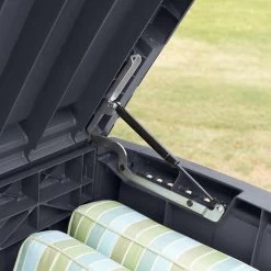 Keter - Borneo Opbergbox - 416 Liter - 129.5 X 62.5 X 70 Cm - Antraciet -Tuinmeubel Verkoop 1200x1200 644