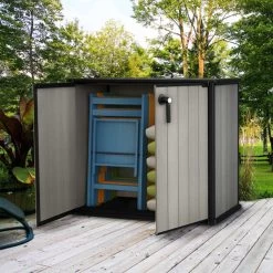 Keter Patio Store Opbergkast - 139,5x77x120cm - Grijs -Tuinmeubel Verkoop 1200x1200 652