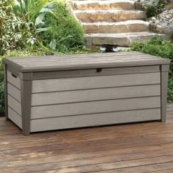 Keter Brushwood Opbergbox - Kussenbox - 455L - 145x69,7x60,3cm - Taupe 13 Keter Brushwood Opbergbox - Kussenbox - 455L - 145x69,7x60,3cm - Taupe -Tuinmeubel Verkoop 1200x1200 657