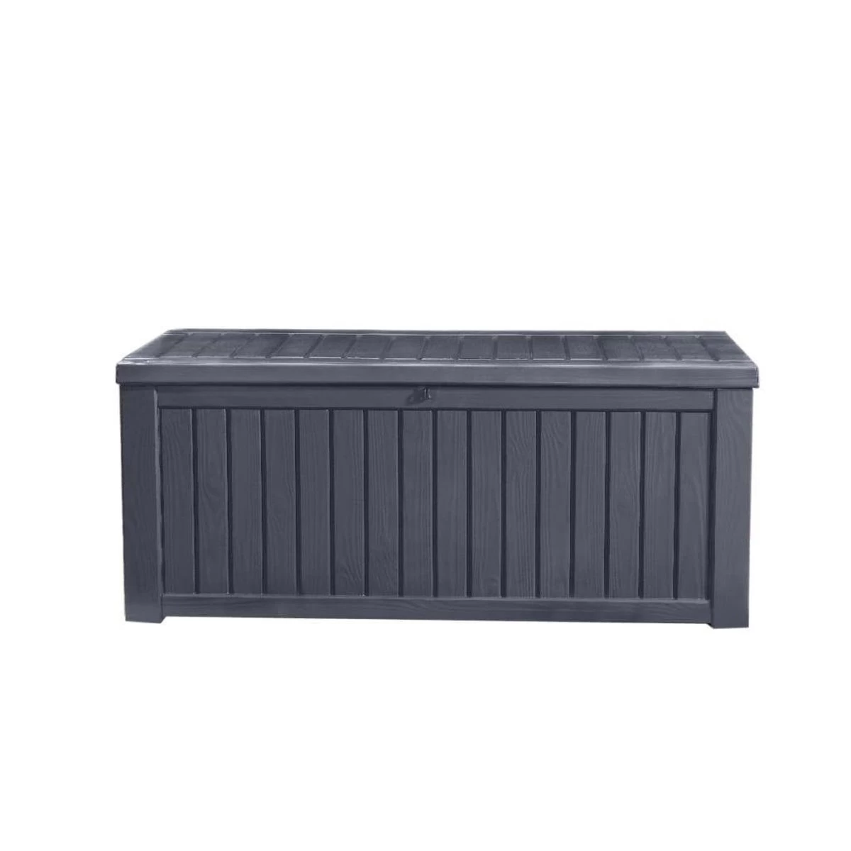 Keter Rockwood Opbergbox - 570L - 155x72,4x64,4cm - Grafiet 4 Keter Rockwood Opbergbox - 570L - 155x72,4x64,4cm - Grafiet - Afbeelding 2