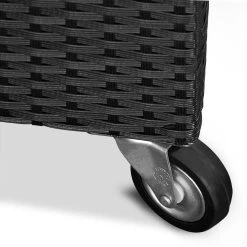 Casaria Wicker Opbergbox - Waterdicht 121,5cm Met Wielen - Grijs -Tuinmeubel Verkoop 1200x1200 668