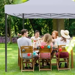 LifeGoods Partytent - 3x3 M - Zijwanden - Easy Up - Opvouwbaar - Waterdicht - Draagtas Met Wieltjes - Donkergrijs 17 LifeGoods Partytent - 3x3 M - Zijwanden - Easy Up - Opvouwbaar - Waterdicht - Draagtas Met Wieltjes - Donkergrijs -Tuinmeubel Verkoop 1200x1200 694
