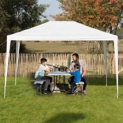 MaxxGarden Partytent - Paviljoen - 3x4m - Incl. Zijwanden - Waterdicht - Wit -Tuinmeubel Verkoop 1200x1200 704