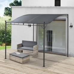 Pergola Tuinpaviljoen 300x250x243 Cm Antraciet Donkergrijs -Tuinmeubel Verkoop 1200x1200 755