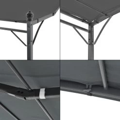 Pergola Tuinpaviljoen 300x250x243 Cm Antraciet Donkergrijs -Tuinmeubel Verkoop 1200x1200 756