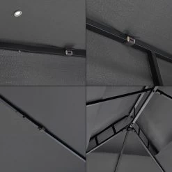 Paviljoen Lanciano Partytent 4x3x2,65 Cm Donkergrijs -Tuinmeubel Verkoop 1200x1200 759