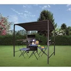 Merkloos Barbecue Overkapping Afm. 233 X 145 Cm Zwart -Tuinmeubel Verkoop 1200x1200 792