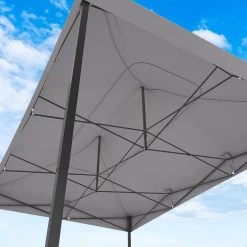 LifeGoods Partytent - 3x4.5 M - Zijwanden - Easy Up - Opvouwbaar - Waterdicht - Draagtas Met Wieltjes - Donkergrijs 19 LifeGoods Partytent - 3x4.5 M - Zijwanden - Easy Up - Opvouwbaar - Waterdicht - Draagtas Met Wieltjes - Donkergrijs -Tuinmeubel Verkoop 1200x1200 806