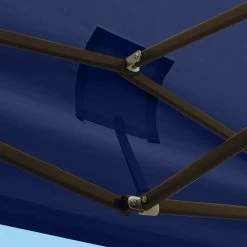 LifeGoods Partytent - 3x3 M - Zijwanden - Easy Up - Opvouwbaar - Waterdicht - Draagtas Met Wieltjes - Donkerblauw -Tuinmeubel Verkoop 1200x1200 891